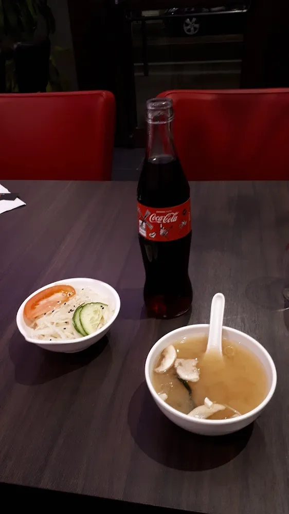 Salade de Choux Et Soupe Miso